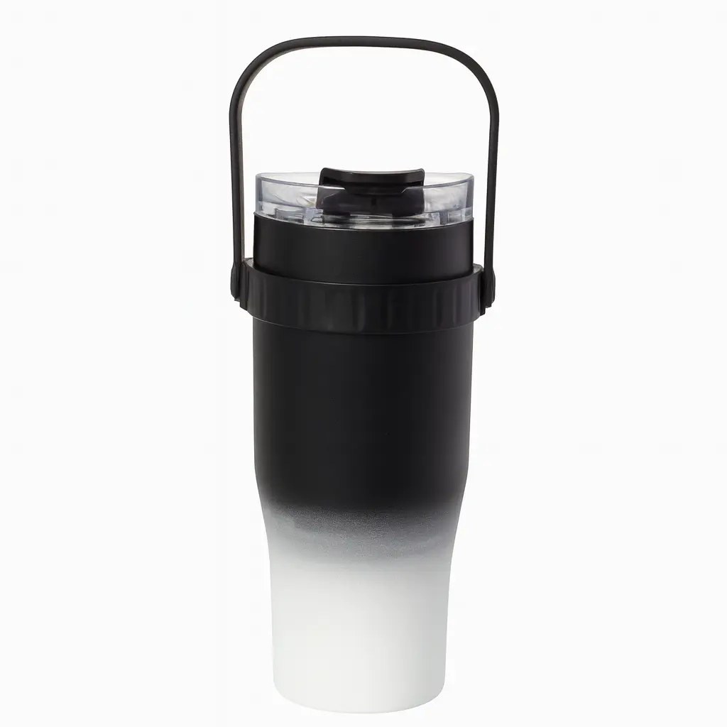 Vaso térmico con manija estilo Stanley (1,1 L) | Termuco
