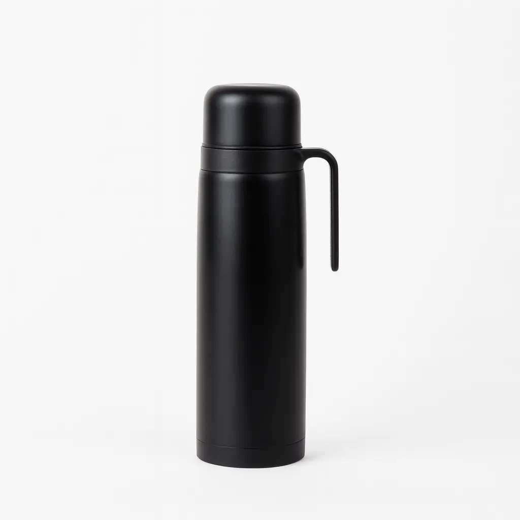 Termo de acero con media manija (1 L) | Termuco
